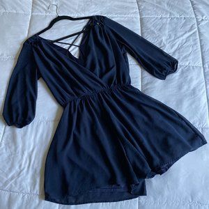 Blue Romper Size Medium
